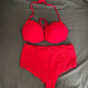 Calzedonia Bikini in Red size medium